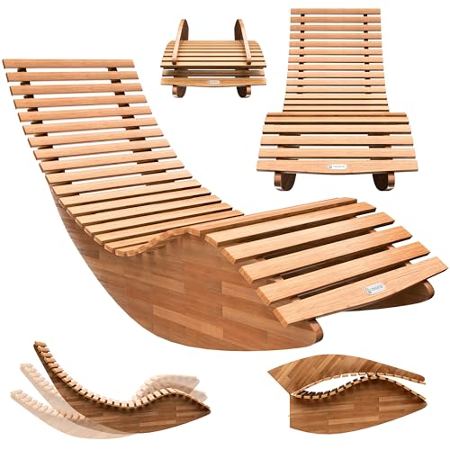 Casaria Java 101845 Gartenliege aus Holz