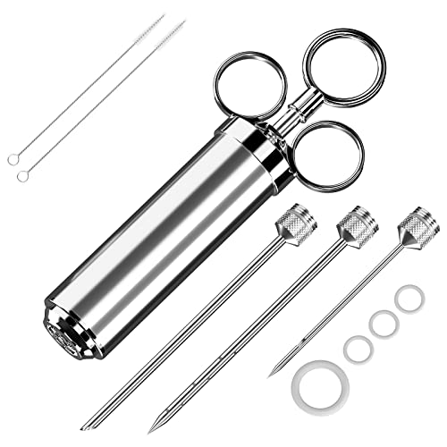 Edelstahl Fleischspritze, Marinierspritze, BBQ Vergleich