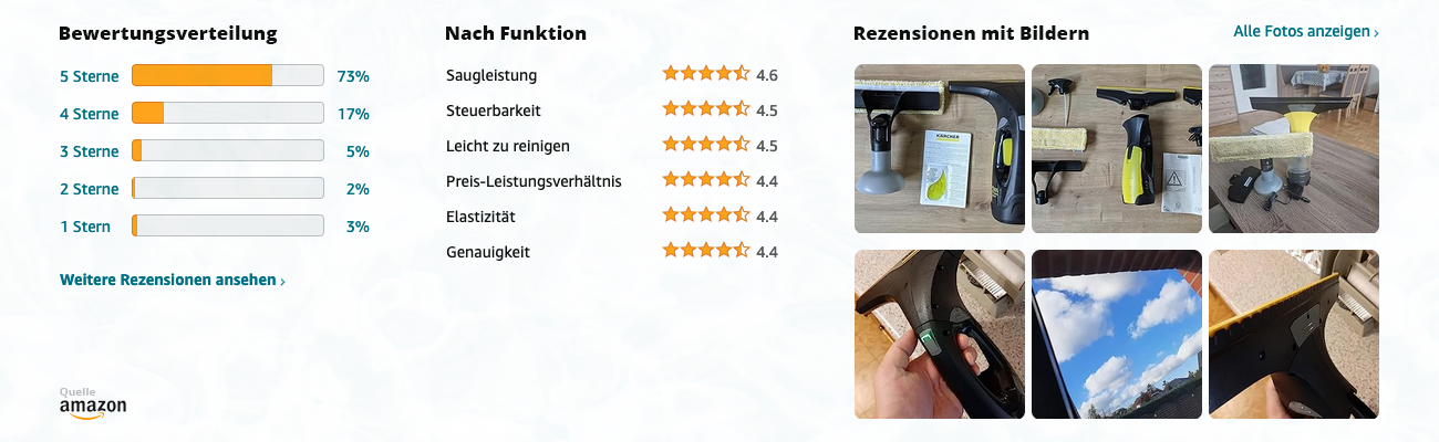 Kärcher WV 2 Akku-Fenstersauger (Black Edition) - Bewertungen mit Bildern - Banner