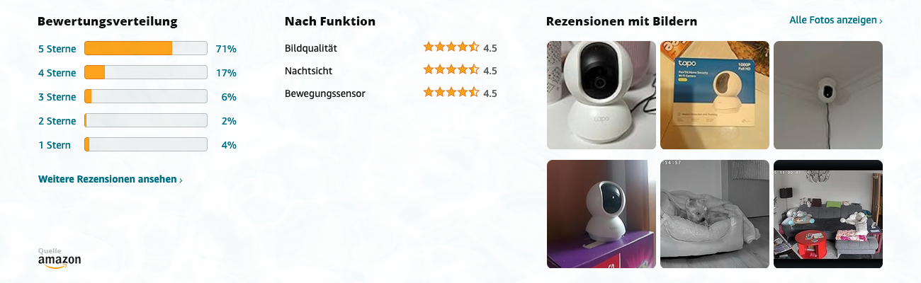 TP-Link Tapo C200 - Bewertungen mit Bildern - Banner
