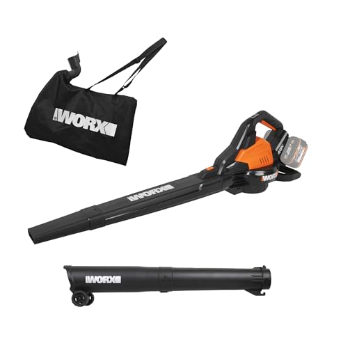 WORX WG583E.9 Akku-Laubbläser/Laubsauger 40V(2x20V) Vergleich